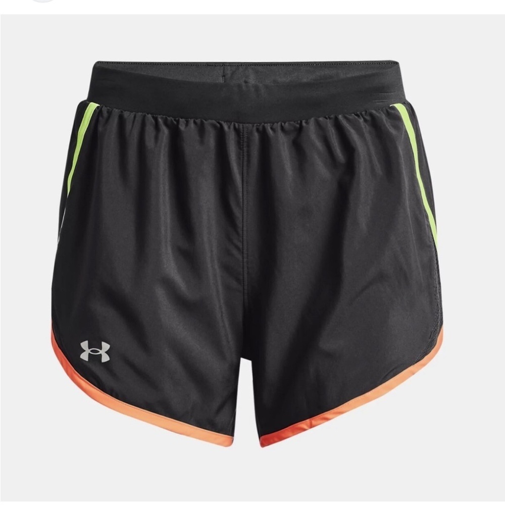 Under Armour Neon Black Loose Activewear Shorts sz XL